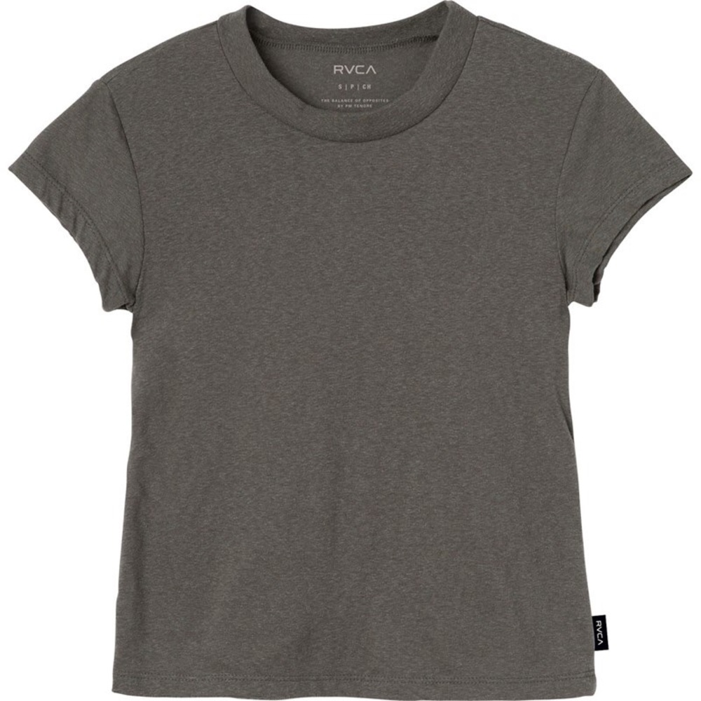 NWT RVCA Label Baby Tee